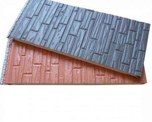 PU foam siding wall cladding panel