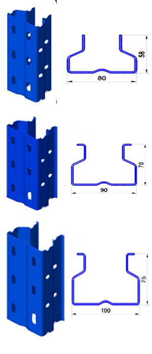 Rack-column-frame-forming-machine