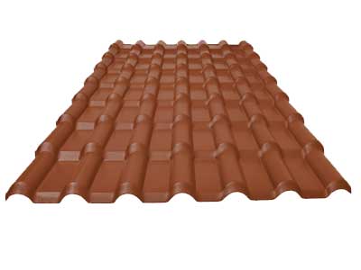 metal tile roof panel machine