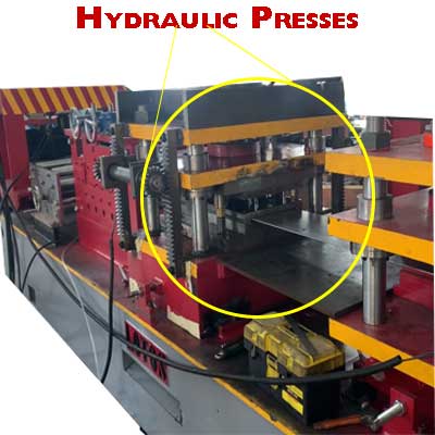 Press Punching In Roll Forming Line
