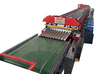Steel Silo Corrugated Side Panel Roll Forming machine