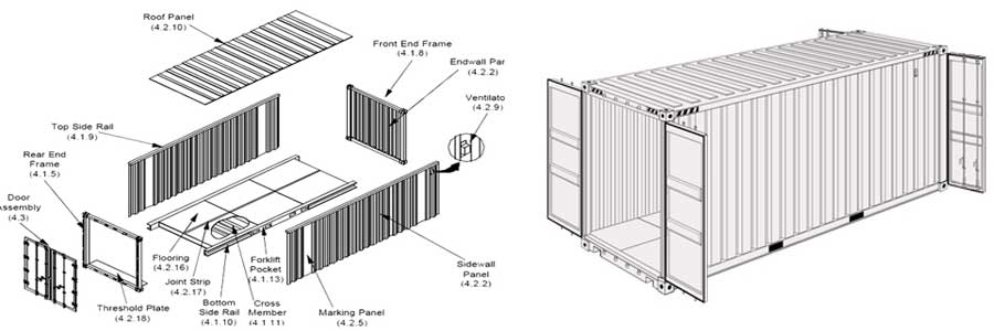 Shipping-Container-roll-forming-machine