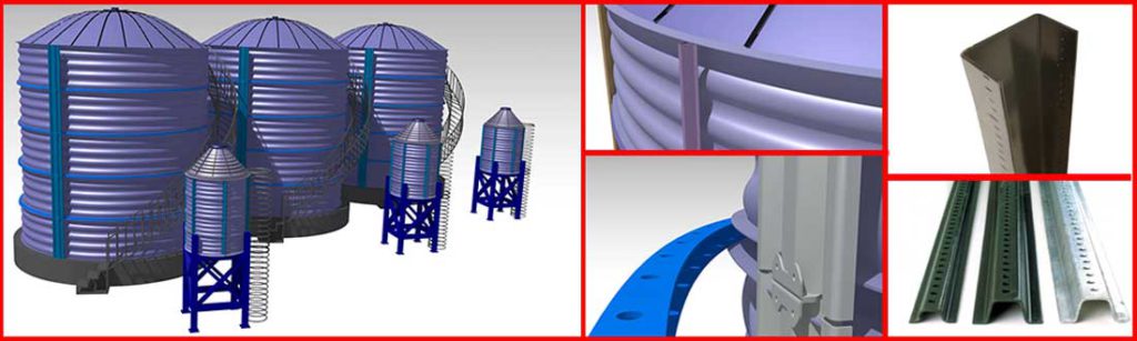 silo post roll forming machine lotos