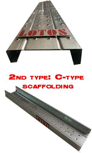 C type scaffolding