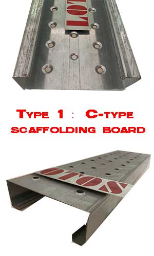 C-type-scaffolding-board