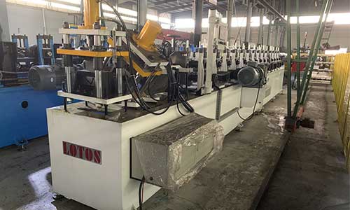 Door-Guide-Rail-Roll-Forming-Machine