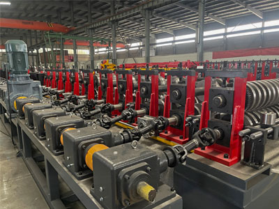 5mm Thickness Automatic C Purlin Roll Forming Machine