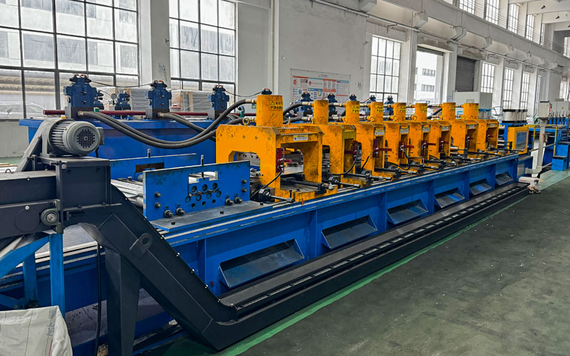 Solar Panel Mounting Rack Machine