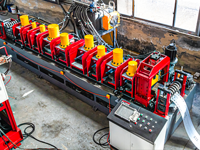 Solar channel making machine