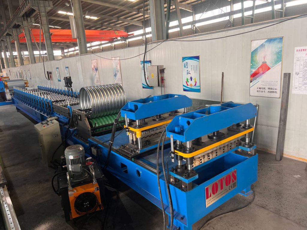 Corrugated Metal Garden Bed Roll Forming Machine