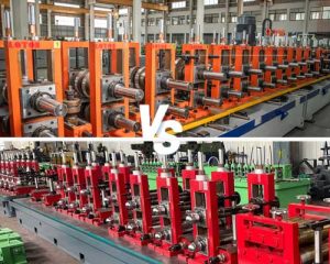 Roll Forming VS Tube Mill Manufacturer Line