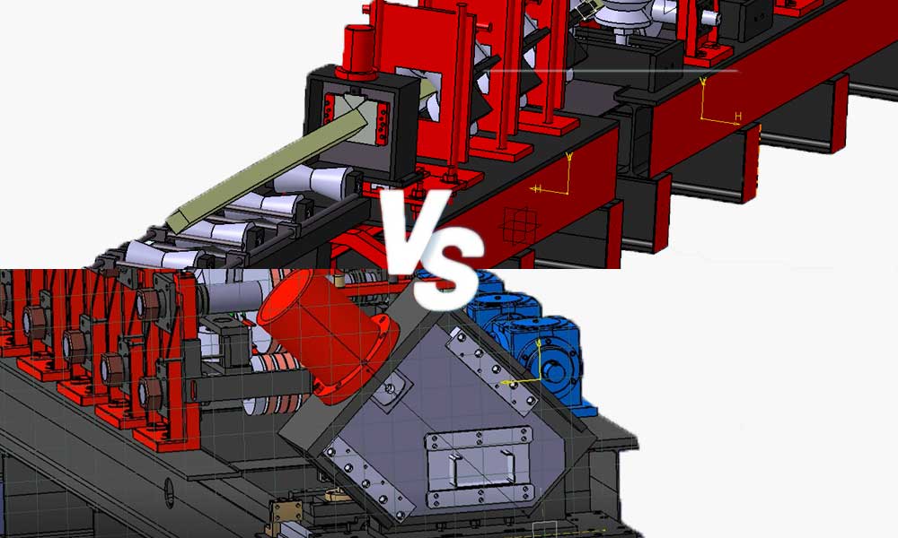Roll Forming VS Tube Mill Manufacturer Line