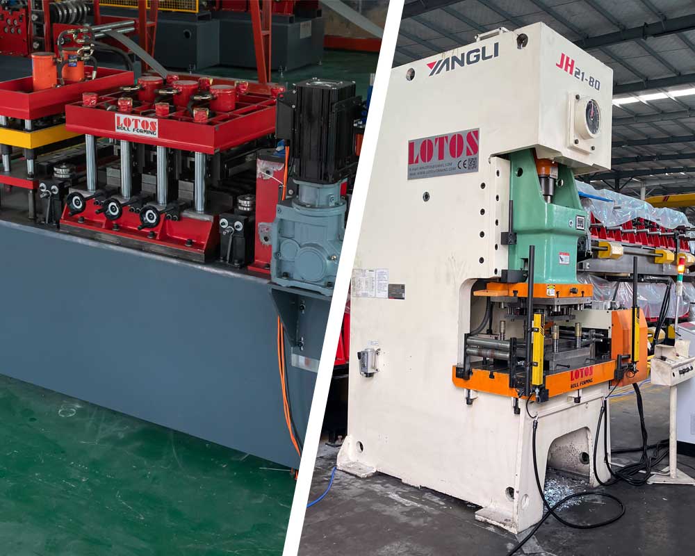 CZU Purlin vs Unistrut Channel Roll Forming Production Line