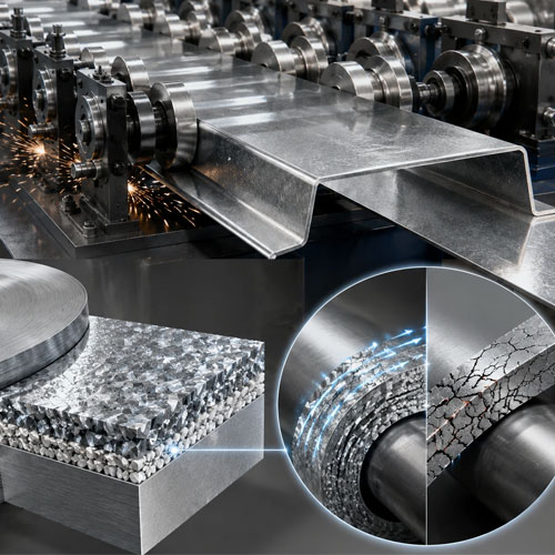Effect of ZAM Coatings on Roll Forming Behavior
