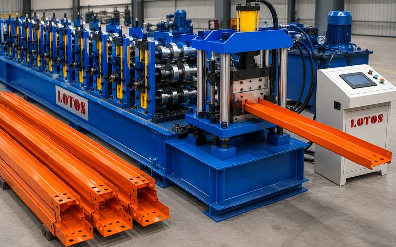 Storage-Rack-cross-beam-roll-forming-equipment