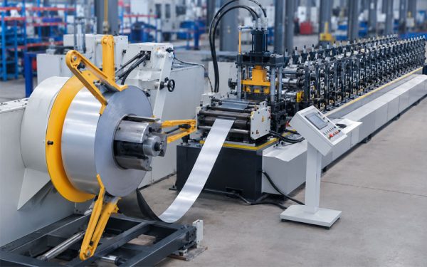 CZU-Solar-Channel-Roll-Forming-Process