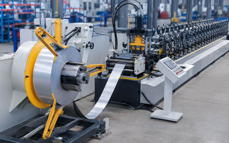 CZU-Solar-Channel-Roll-Forming-Process