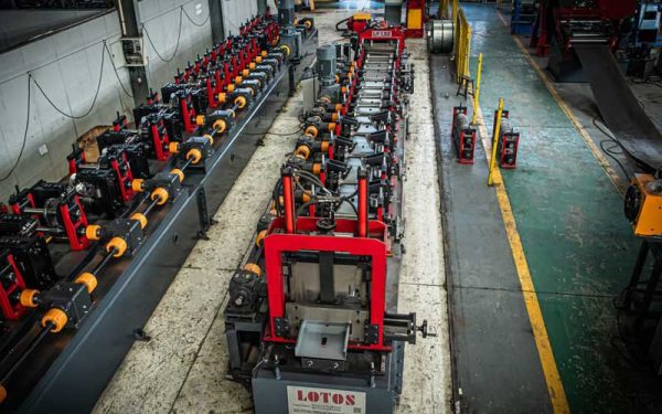 Heavy Duty Structural Track Roll Forming Process