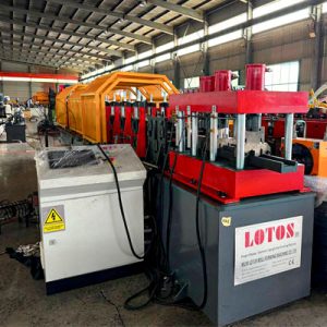 Slanted U upright Roll Forming Machine