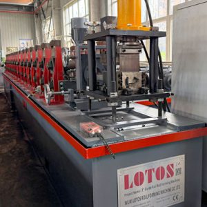 Garage Door Guide Rail Roll Forming Machine