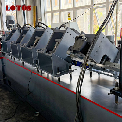 L Type Garage Door Guide Rail Machine