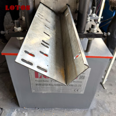 L Type Garage Door Guide Rail Machine