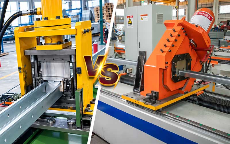 Sigma Channel VS CU Solar Channel Roll Forming Lines